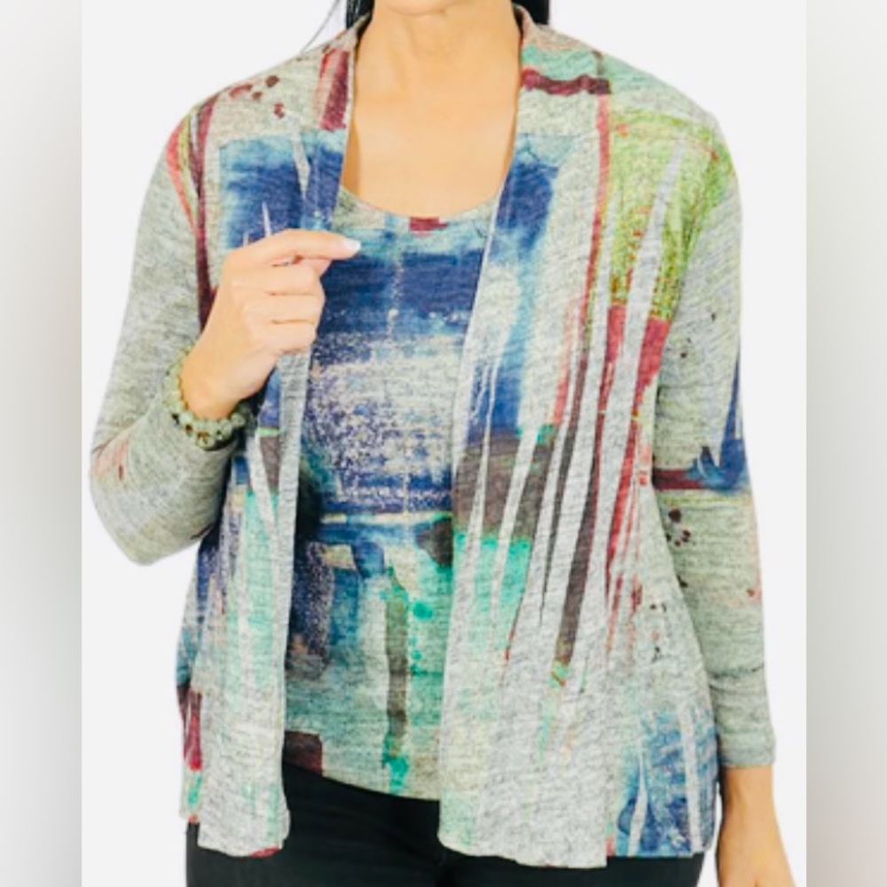 IMPULSE CALIFORNIA Colorful Women's Sweater